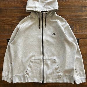 Grey Nike Tech Fleece Hoodie